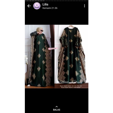 gamis kaftan, daster, daster batik, batik kaftan, batik jumbo