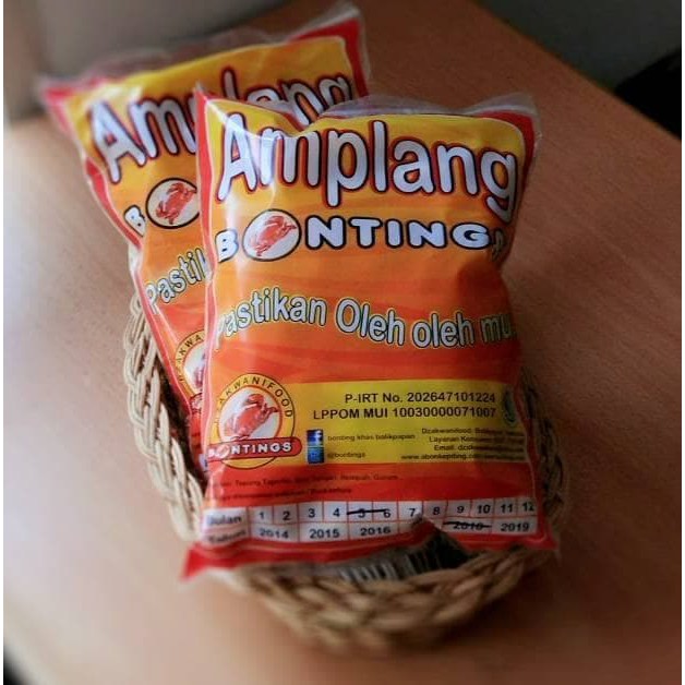 

BONTINGS amplang jumbo ori 400gr cemilan krupuk ikan oleholeh mknn94