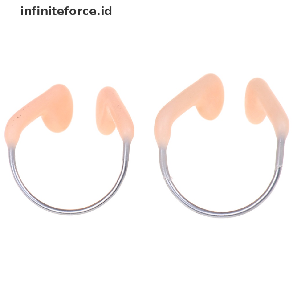 (Infiniteforce.Id) Klip Hidung Bahan Silikon Anti Slip Untuk Diving / Renang