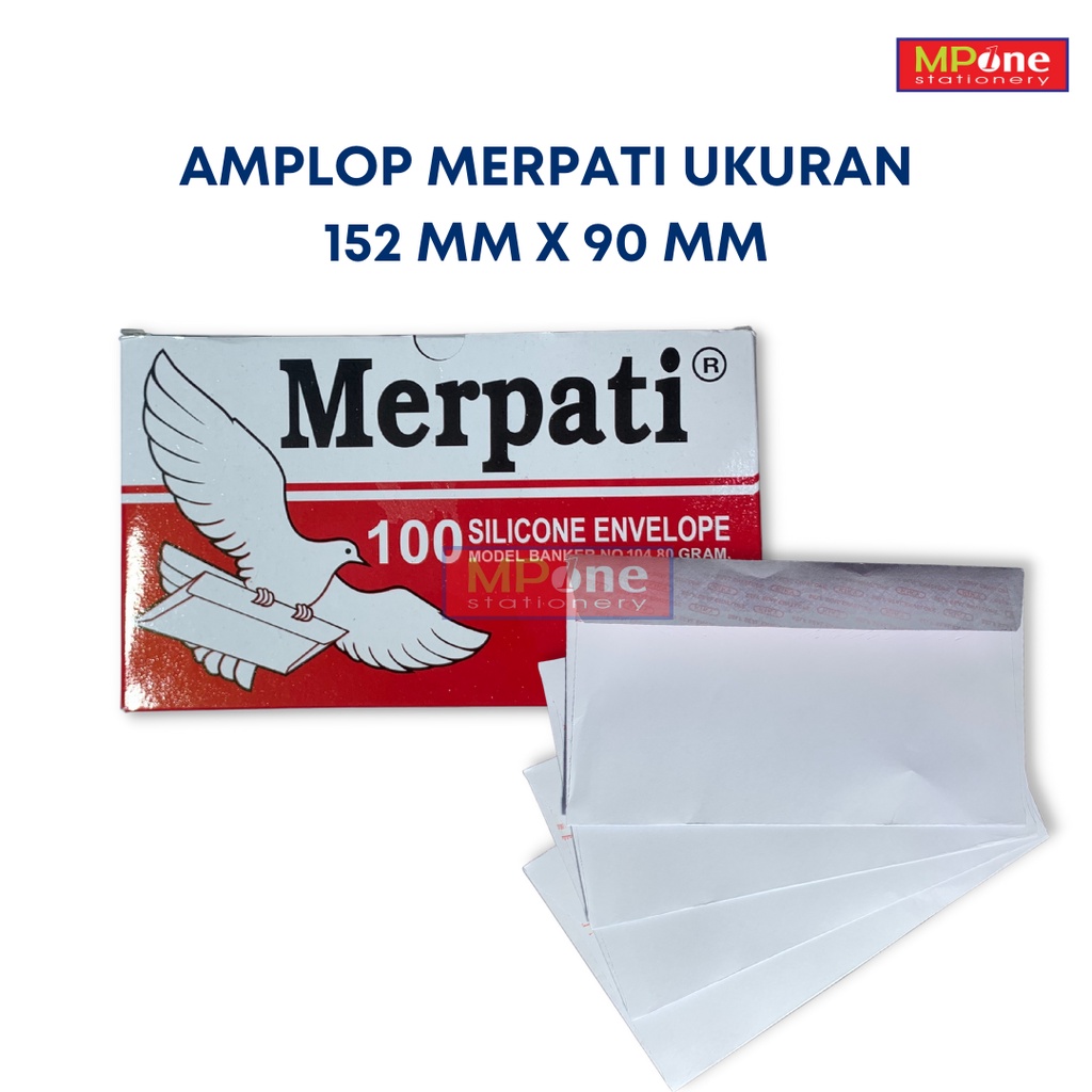

Amplop Merpati 104 PPS / Amplop Merpati Merah / Amplop Merpati Putih Tanggung (1KTK)