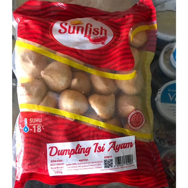 

Sunfish Dumpling Chicken (Ayam) 500gr