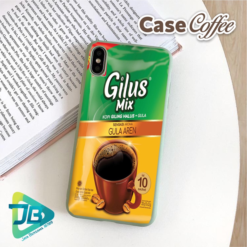 SOFTCASE COFFEE OPPO VIVO XIAOMI SAMSUNG REALME IPHONE ALL TYPE JB5177