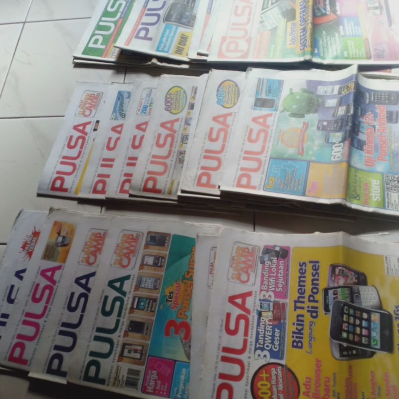 Koran Pulsa atau Tabloid Pulsa nokia sony symbian