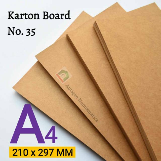 Kertas Karton Ukuran Hvs 210 X 297 Mm Karton Board Kuning No 35 Tebal 2 22 Mm Shopee Indonesia