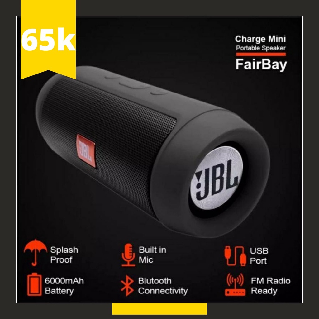 Speaker Bluetooth Cod Speaker Bluetooth Ecle (COD), Baterai Awet - Klik Perabot