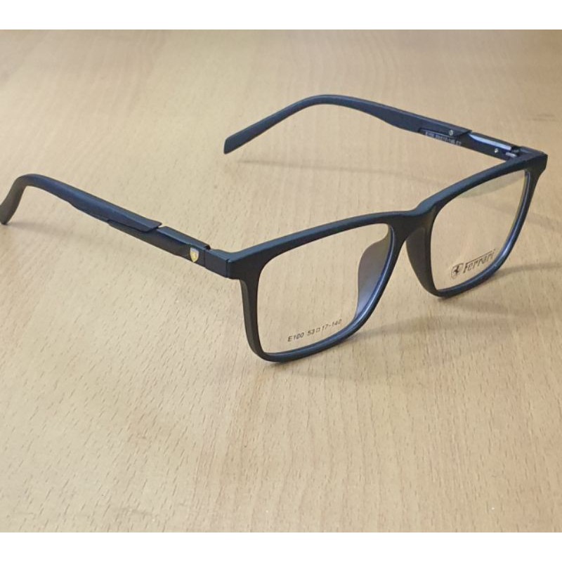 frame kacamata pria sporty minus biasa 0.5 --- minus 4