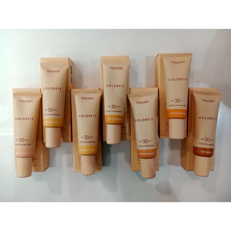 Wardah Colorfit Matte Foundation