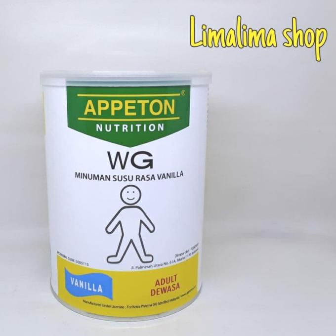 

[COD] APPETON WG SUSU PENGGEMUK 450GR [COD]