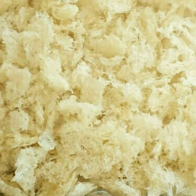 Sarang Burung Walet Bird Nest Patahan Remukan Siap Konsumsi Asli