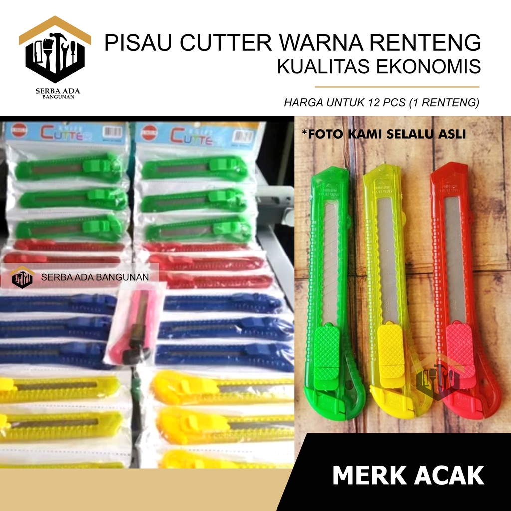 CUTTER RENCENG - KATER RENTENG - UK BESAR BENING - TAJAM EKONOMIS