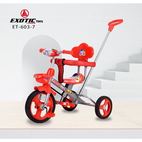 Sepeda Anak Roda Tiga  Tricycle Exotic ET 603  7