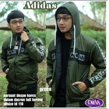 Jaket Adidas Parasut
