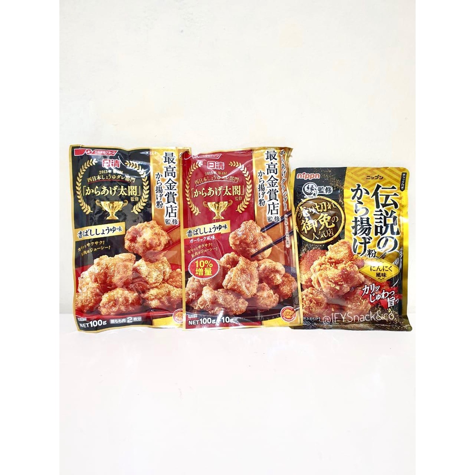 

Karaage Nippn Powder Mix / Tepung Bumbu Karage