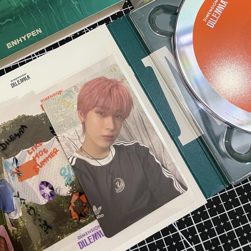 PC [PHOTOCARD] ENHYPEN DD DIMENSION:DILEMMA ESSENTIAL CHARYBDIS - SUNOO GROUP