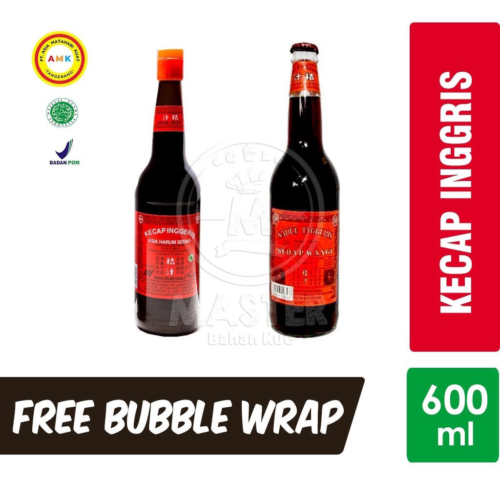 

Saus Inggris Sedap Wangi / Kecap Inggris merk SW [Botol Kaca 600 ml]