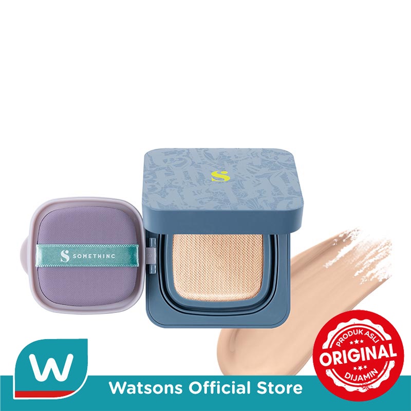 Somethinc Hooman Breathable Cushion SPF 35 PA++++ - 01 Perle