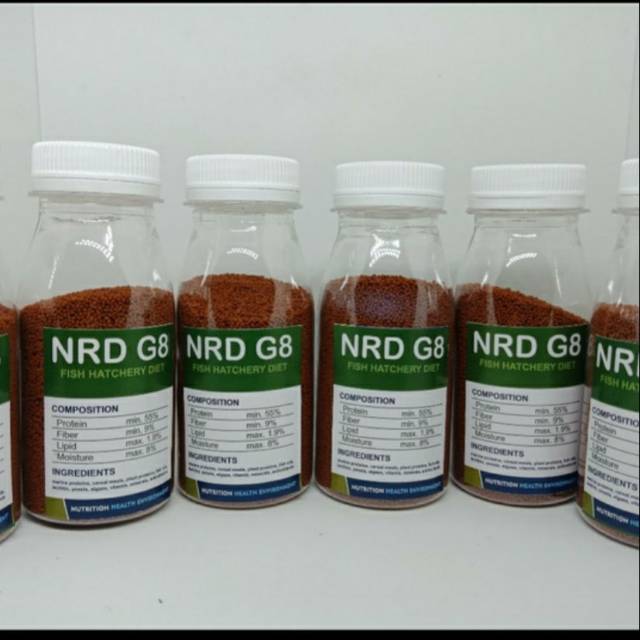 Pelet NRD G8 800micron 50gram ORIGINAL