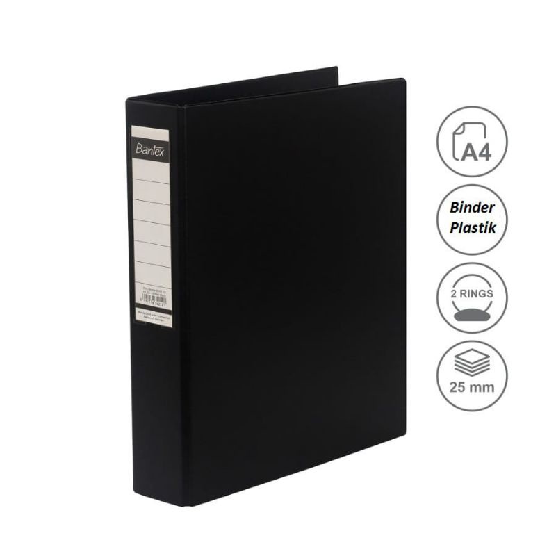 

Bantex Ring Binder 4 Ring Size A4 Kapasitas Dokumen 25mm