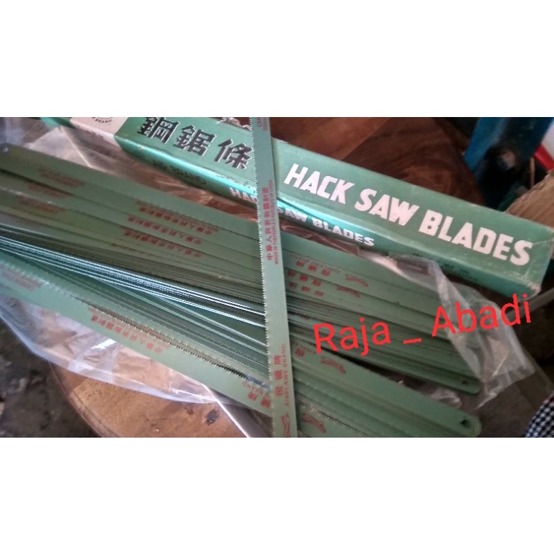 Mata Gergaji besi - Hack saw blades - mata potong besi - mata graji wesi - mata parut