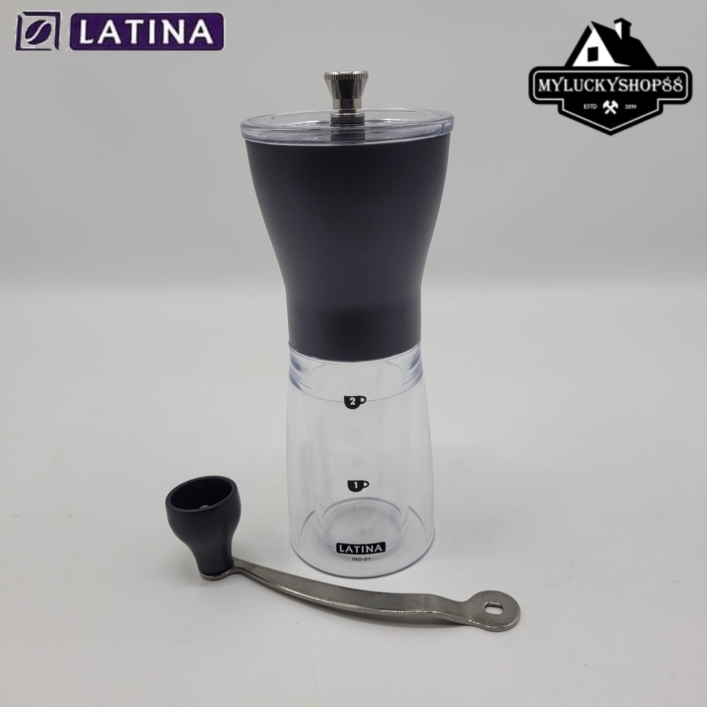 Latina Slimo Coffee Mill IND-01 Grinder Manual - Alat Giling Kopi