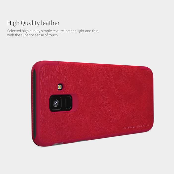 Flip Cover SAMSUNG Galaxy A6 2018 Nillkin Qin Leather Flip Case Original