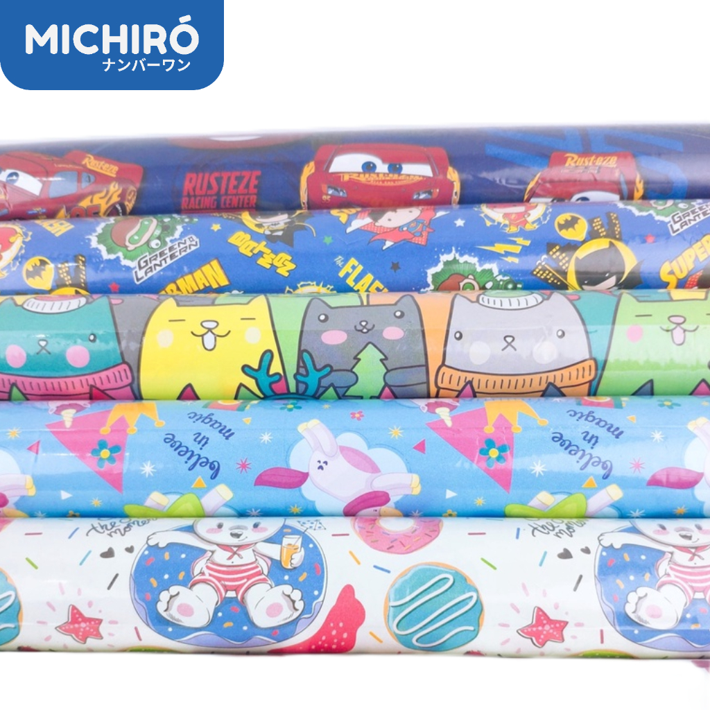 

Michiro Kertas Kado Ukuran M&L Wrapping Paper + Bubble Wrap