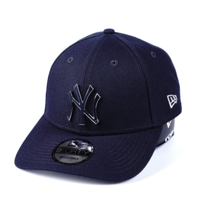 Topi New Era Yankees NY Original MLB Metal Chrome