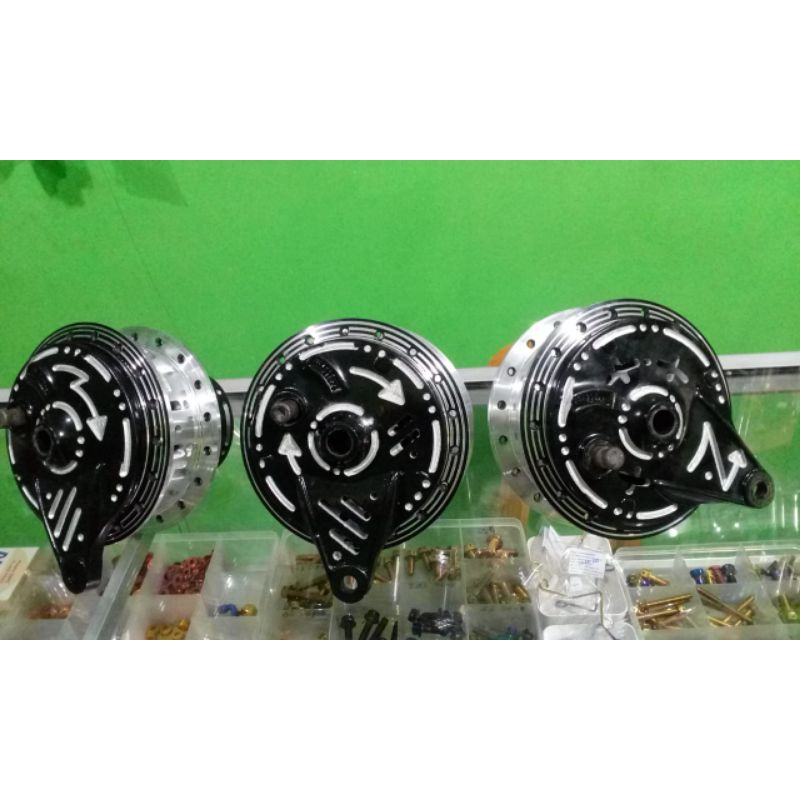 Tromol Belakang Kaze - Tromol Kaze Bubut Kilap Coak Pnp Ninja R/RR - Ninja 250