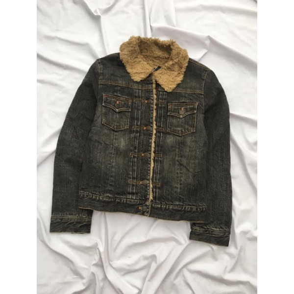 JACKET TRUCKER DENIM GAP SHERPA