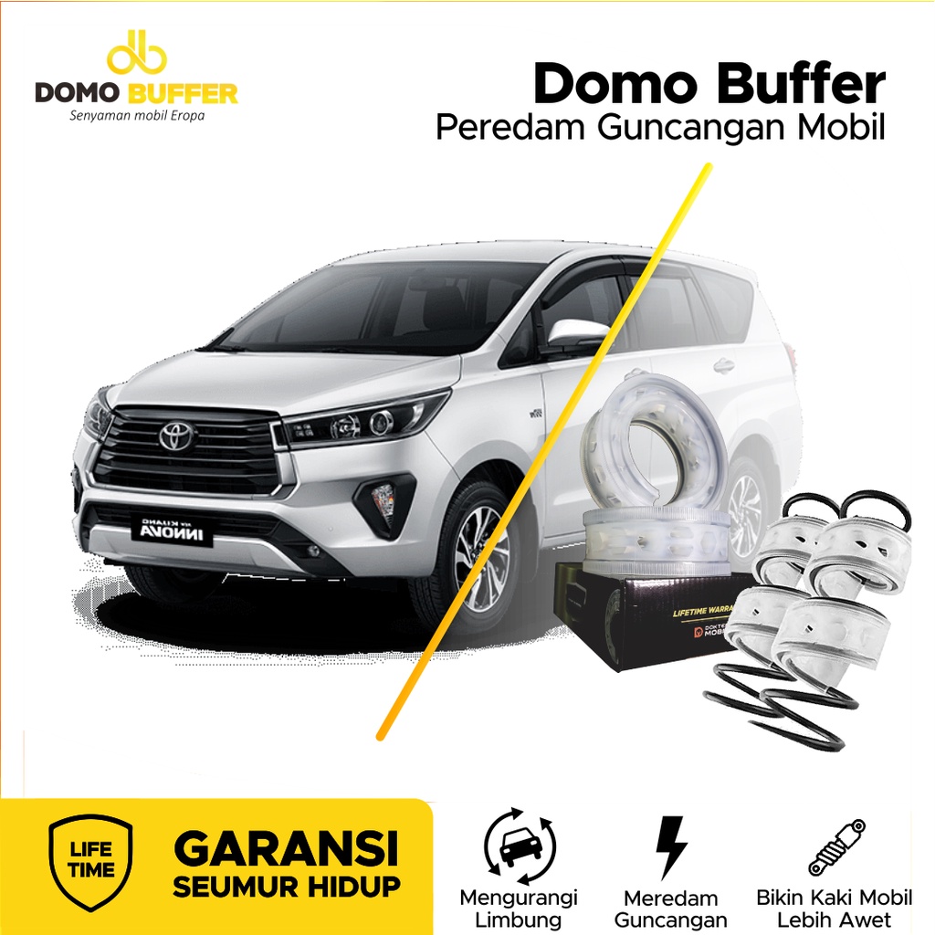 Paket Domo Buffer Dumper Shock Peredam Guncangan Innova Reborn 2019 Berkualitas