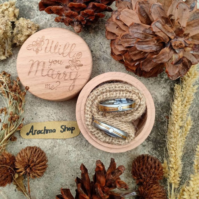 cincin couple titanium / cincin nikahan / cincin lamaran