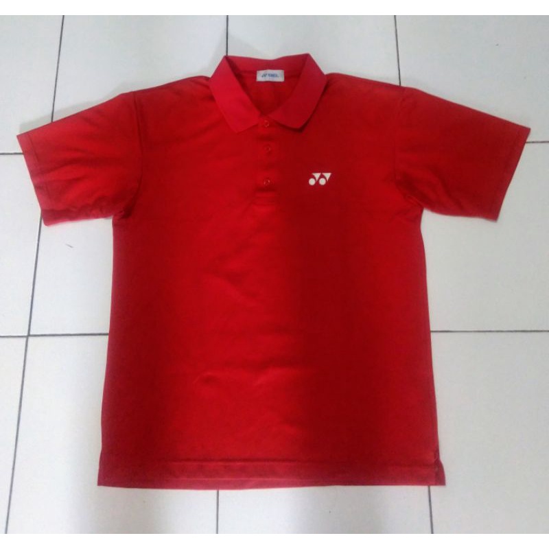 Kaos Yonex Berkerah Original Jaspo (Preloved/Second)