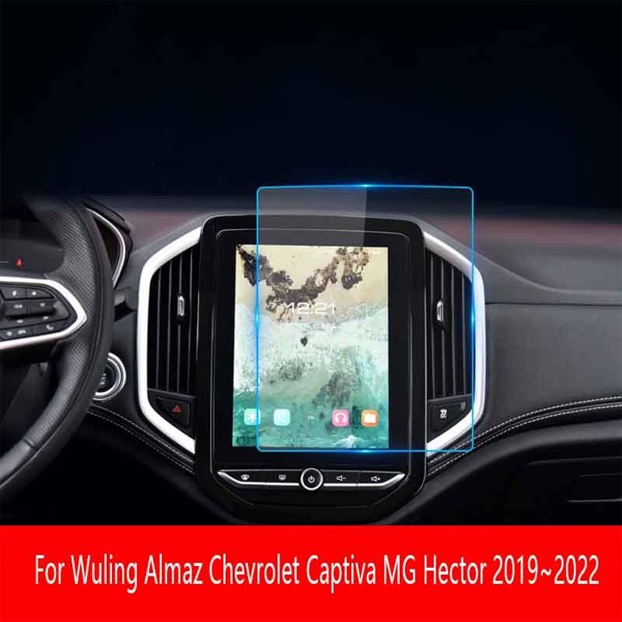 Tempered Glass kaca head unit WULING ALMAZ anti gores pelindung layar monitor