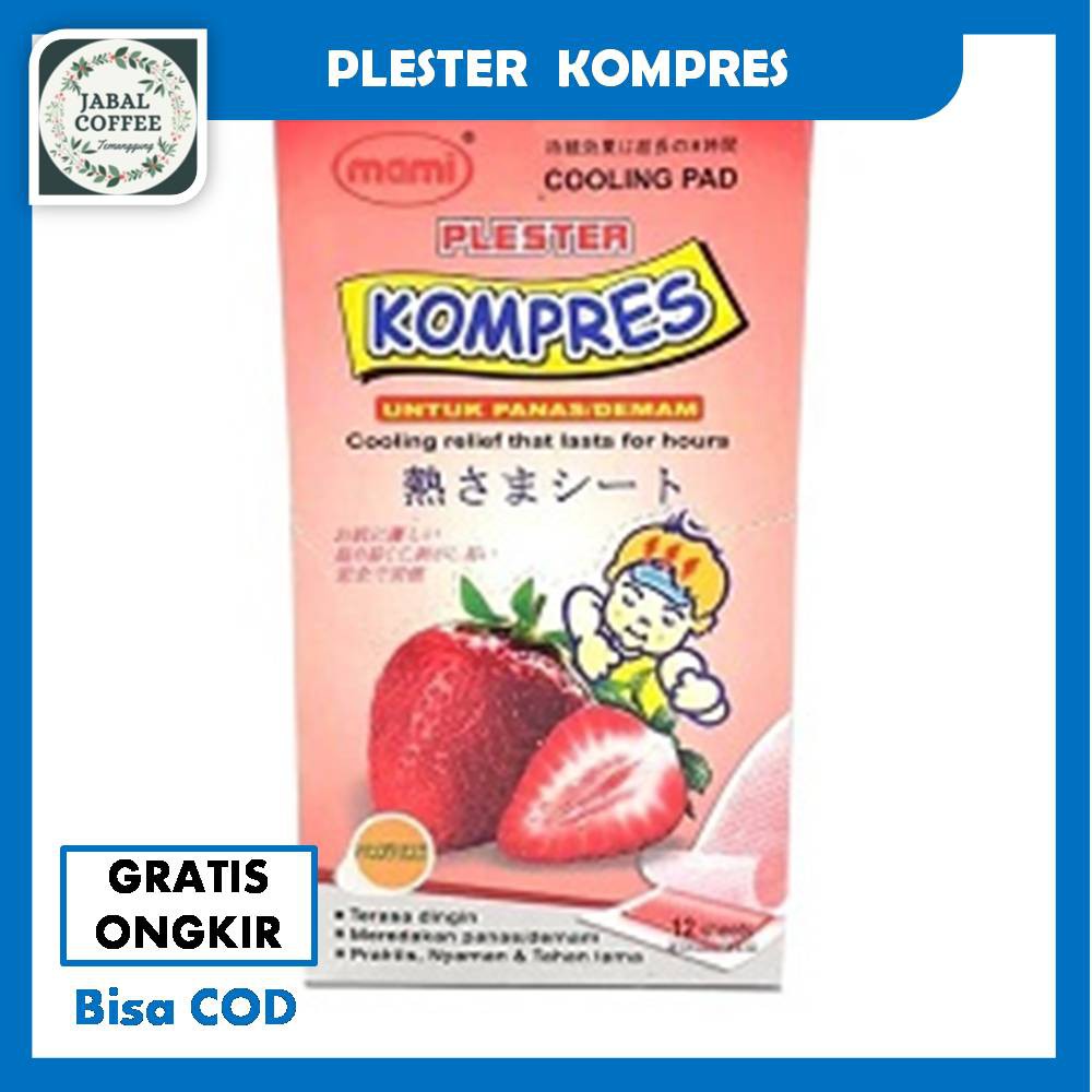 Kompres Demam Anak / Plester Kompres Anak Mami / Mami Plester Kompres Anak