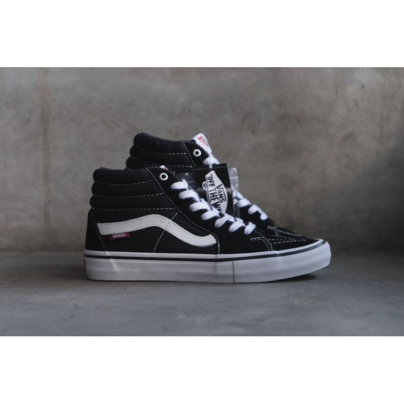 Vans Sk8 hi Pro Black White