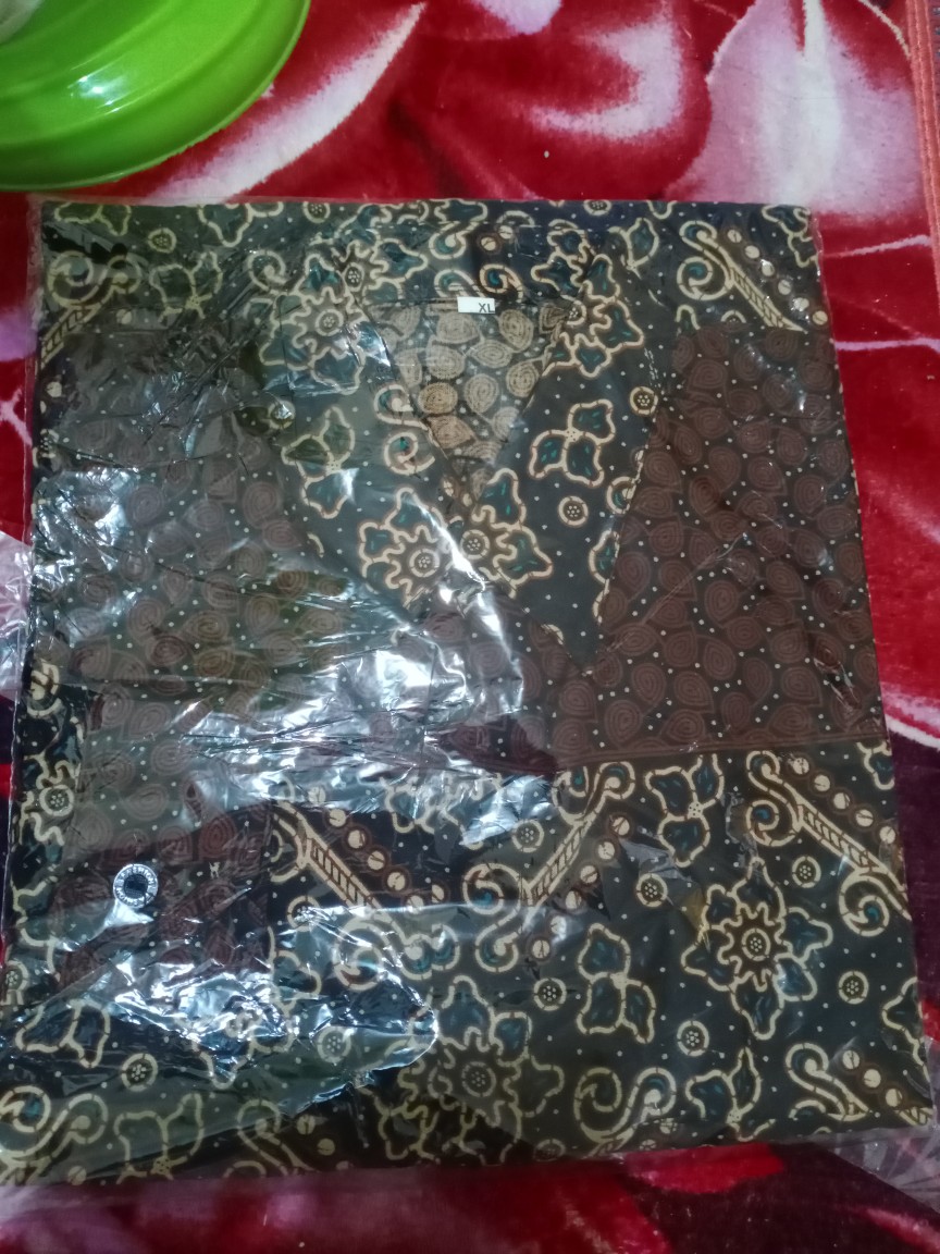 Kemeja Batik Pria Lengan Panjang Size M L Xl Xxl Bswart Batik Mataram