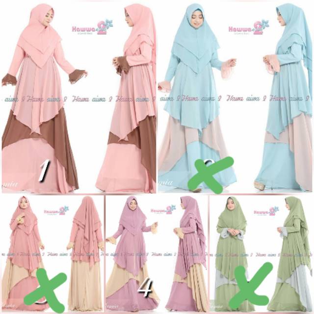 Ready ... Zania syari by hawwa aiwa2