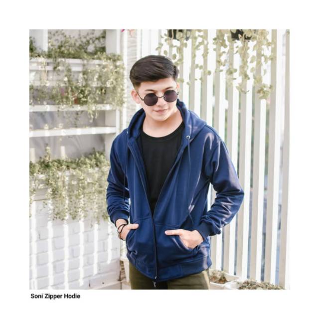 SONY Zipper HOODIE || SWEATER HOODIE PRIA #SON