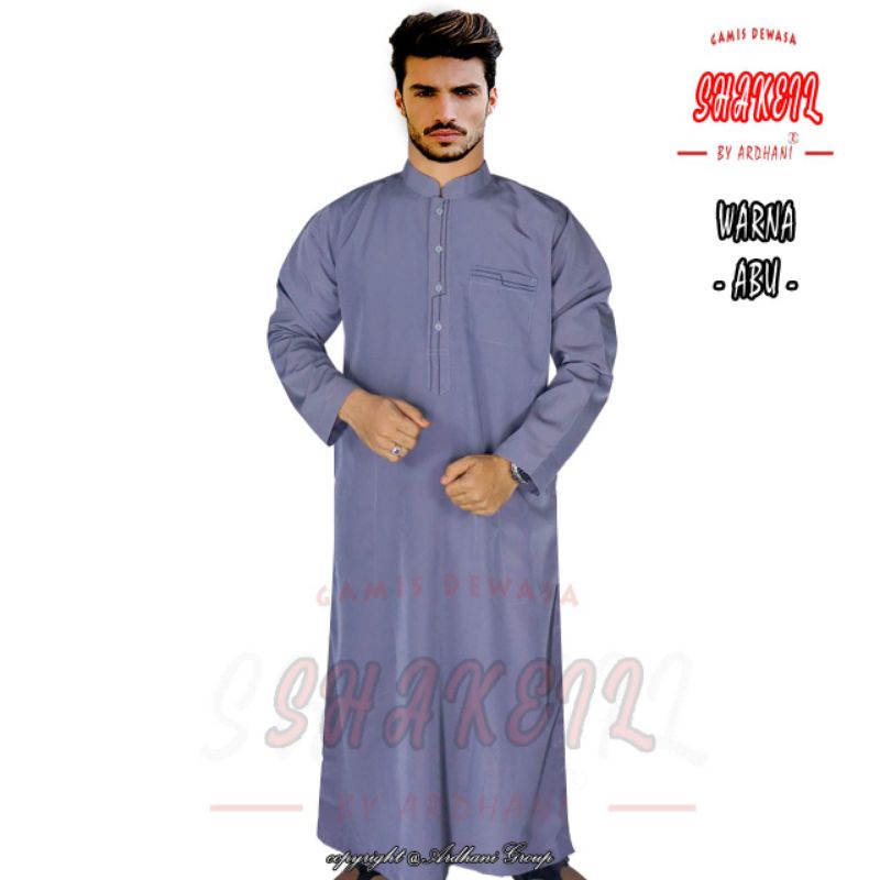 Baju Gamis Laki Laki Dewasa Jubah Pria Dewasa Shakeil By Aurora