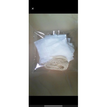 Kantong teh celup kosong 50 pcs