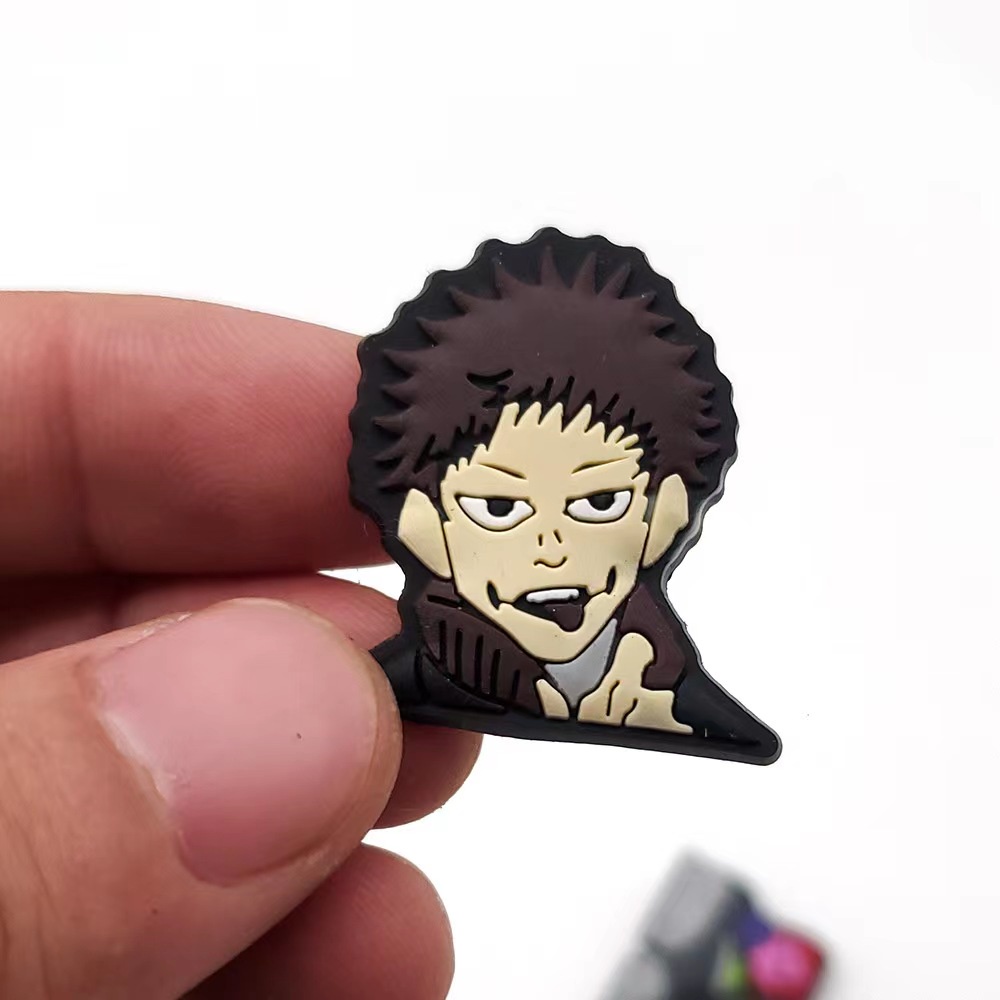 Dekorasi Sepatu Desain Jujutsu Kaisen jibbitz charms Untuk Pria / Wanita charms