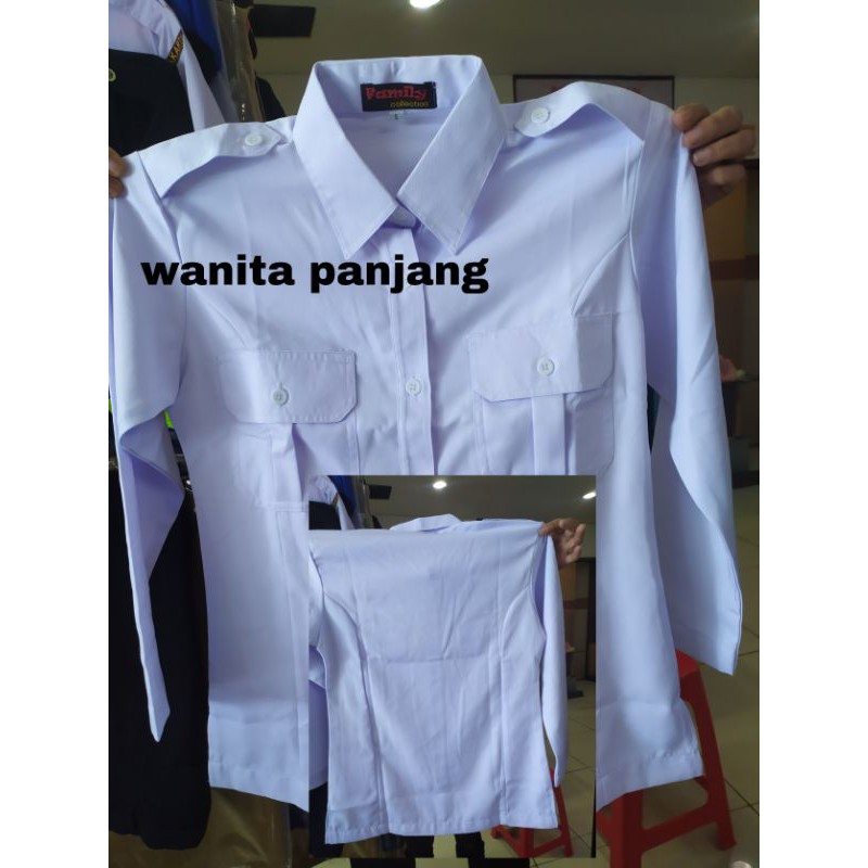 ATASAN BAJU PERHUBUNGAN PUTI