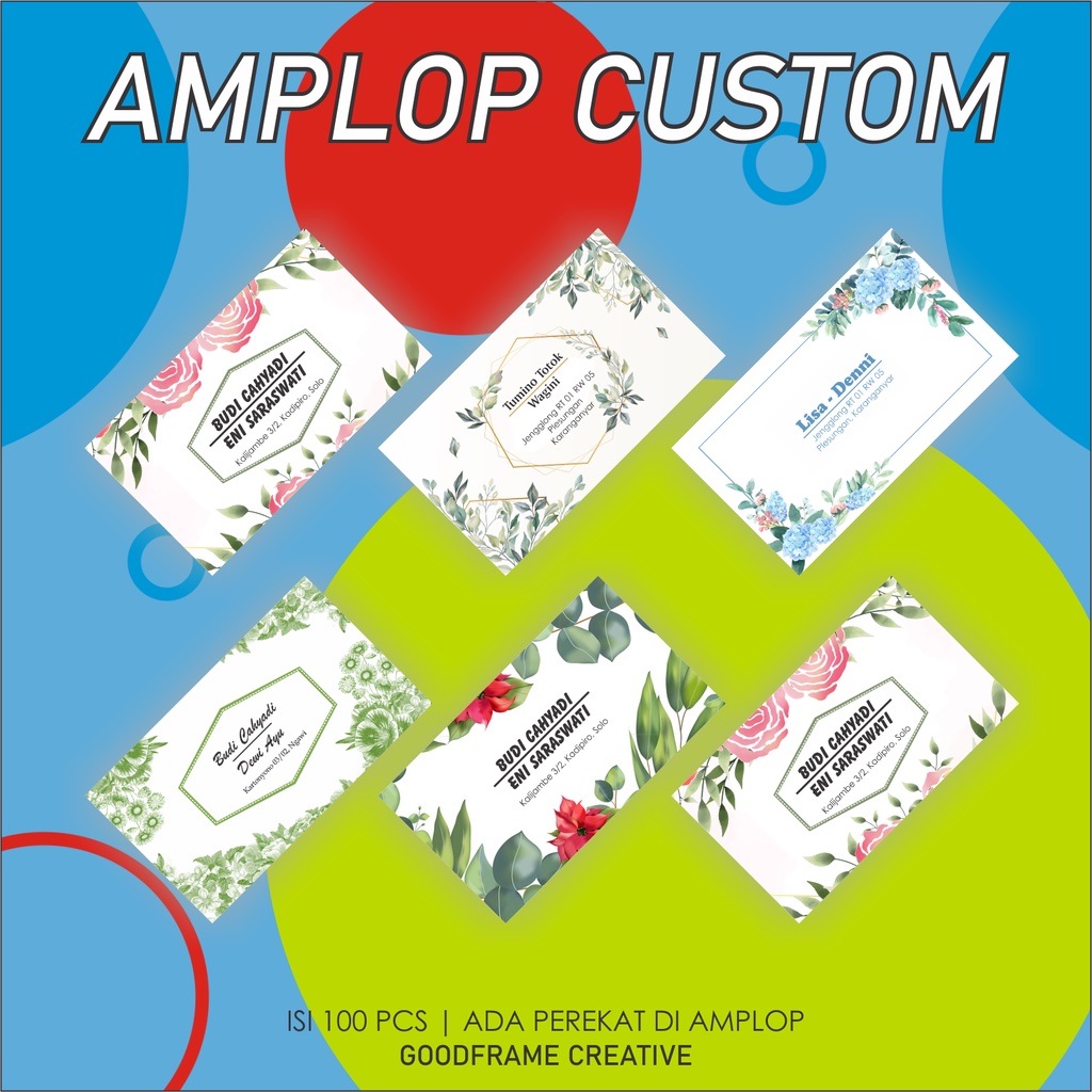 

Print Cetak Amplop Custom Kantor dan Kondangan Murah