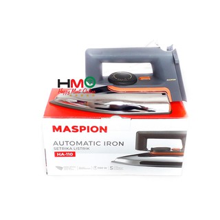 Setrika Maspion HA-110 / Setrika Listrik Gosokan Dry Iron Maspion HA