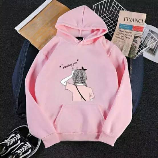 JAYA.Co Sweater Hoodie MEETING YOU fit L - fit XL