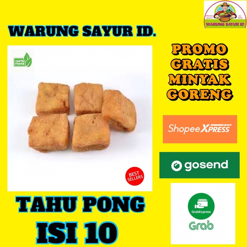 

WARUNG SAYUR ID.| TAHU PONG ISI 10