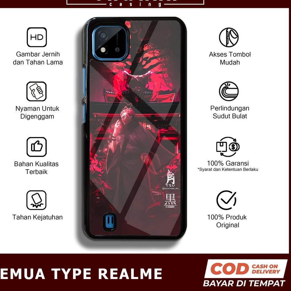Miliki Case Realme C11 2021 C20 Case Hp Realme C11 2021 C20  Glossy Jawara Casing JJK1 Casing Hp Aes