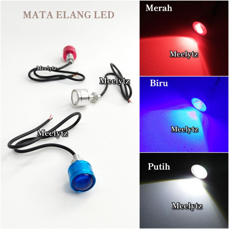 Lampu Led mata elang breket baut