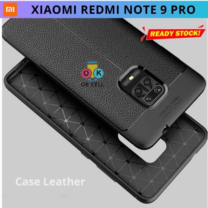 Softcase Xiaomi Redmi Note 9 Pro Slim Leather - Soft Case Autofocus Redmi Note 9 Pro Case Slim