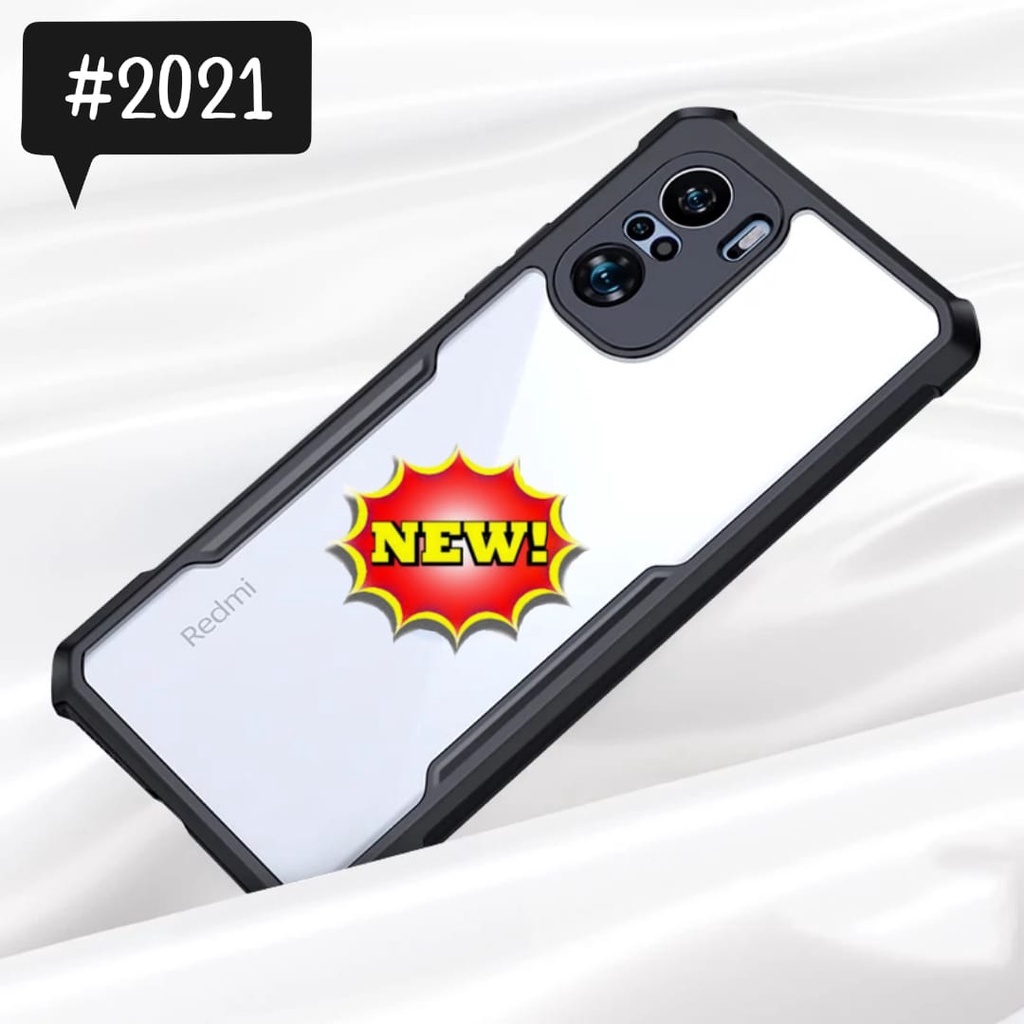 PROMO CASE XIAOMI REDMI K40 / K40 Pro / K40 Pro+ Case Simple Transparent Soft Acrylic Case Armor Prigen Fusion Dengan Protek Camera K40 Pro Plus